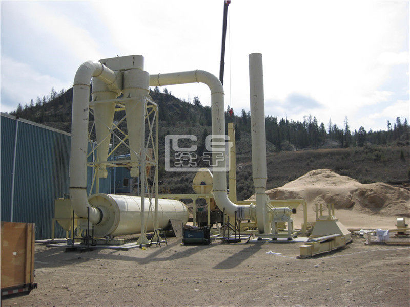 Special dryer for orange straw and sawdust biofuels